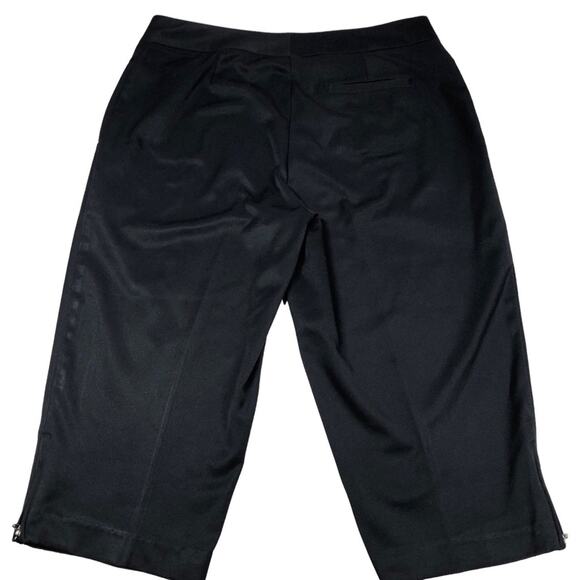 Bette & Court black cropped pants size 10 - Picture 2 of 9